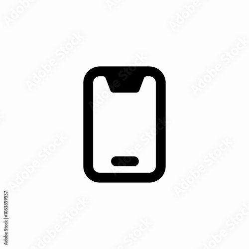 phone device icon sign vector