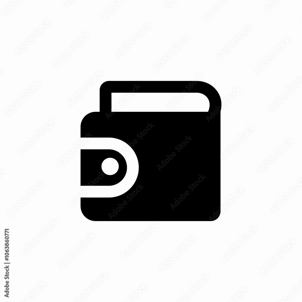 wallet money icon sign vector wallet money icon sign vector