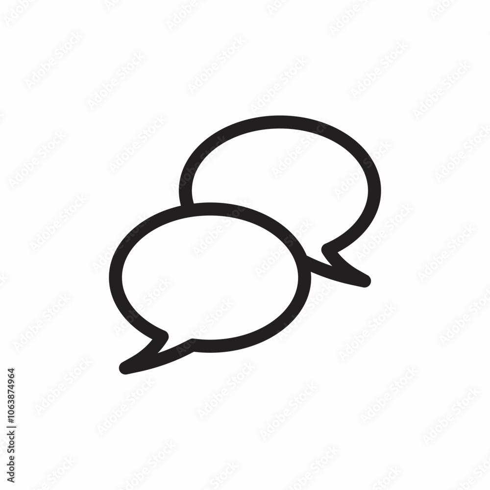 dialogue speech bubble icon sign vector dialogue speech bubble icon sign vector