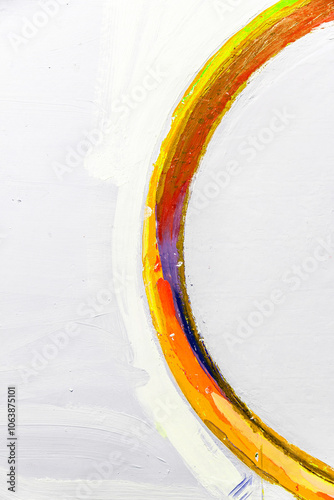 Fragment from painted canvas texture