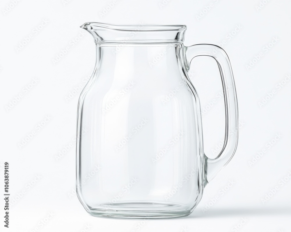 Clear Glass Pitcher Holds Refreshing Beverages for Every Occasion Clear Glass Pitcher Holds Refreshing Beverages for Every Occasion