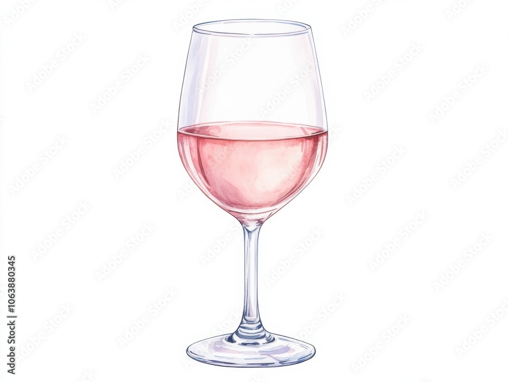 Enjoying a Refreshing Glass of Rosé Wine to Celebrate Life's Special Moments Enjoying a Refreshing Glass of Rosé Wine to Celebrate Life's Special Moments