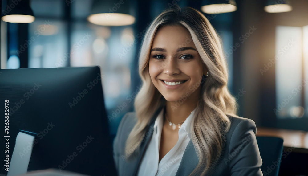 female staff who love their job female staff who love their job