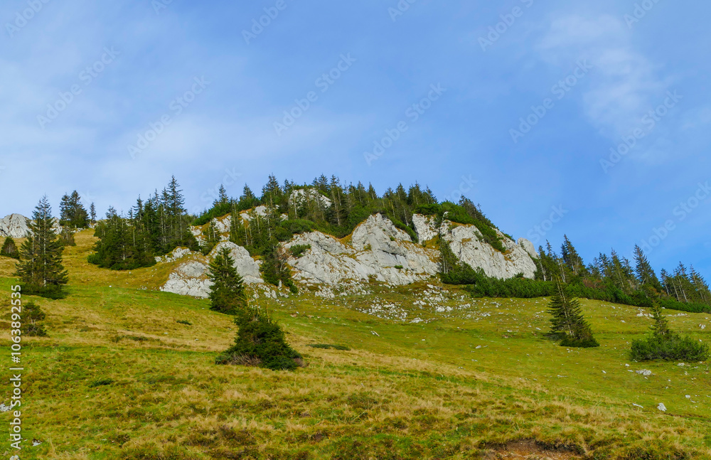 Naklejka premium Felsmassiv Rotwand Bayern