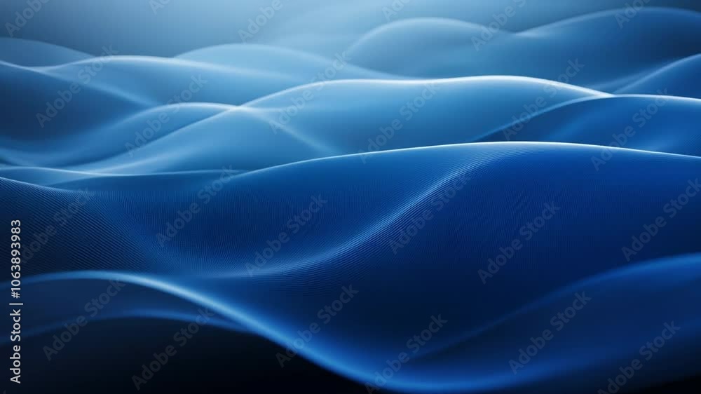 custom made wallpaper toronto digitalBlue technology background with digital grids, data waves, and abstract tech patterns in shades of blue,