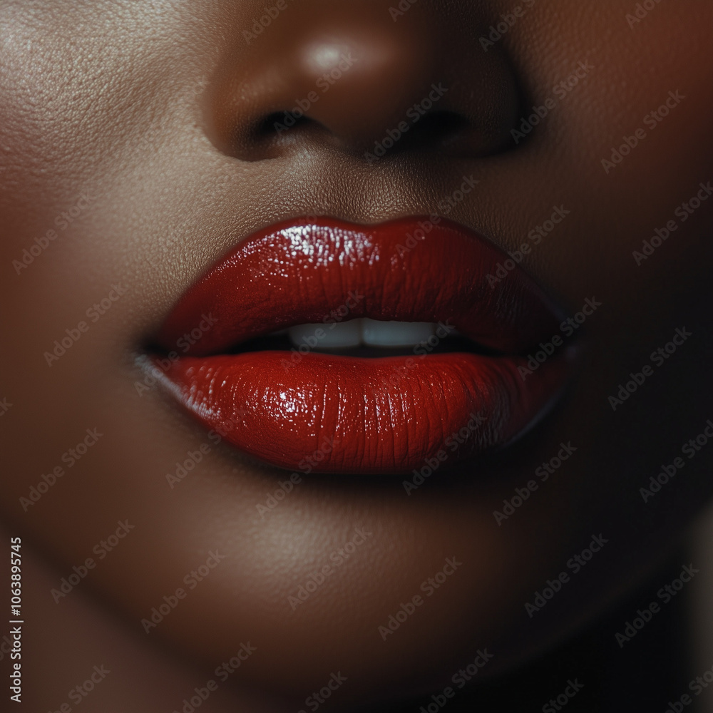 close up lips of woman close up lips of woman