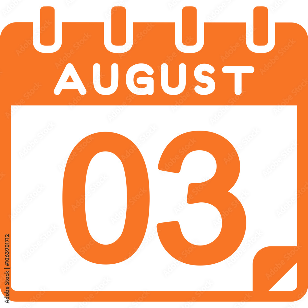 3 August Vector Icon Design 3 August Vector Icon Design
