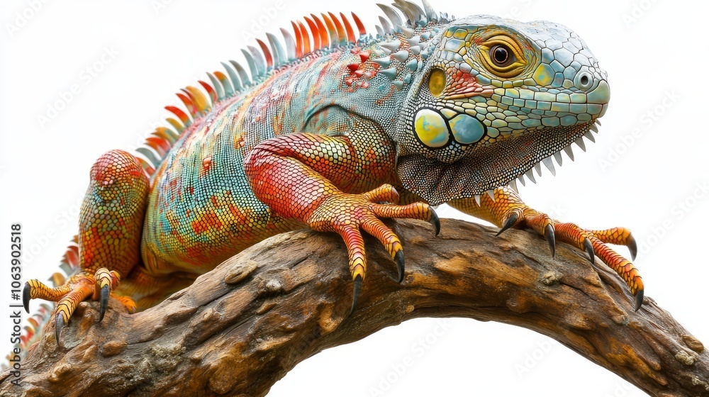 Obraz premium close-up iguana