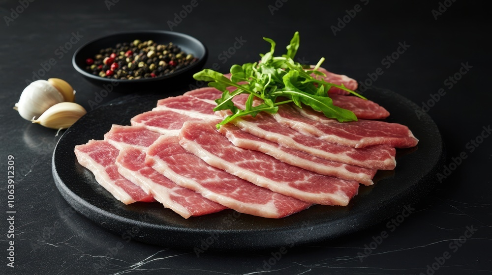 The Fresh Pork Slices The Fresh Pork Slices