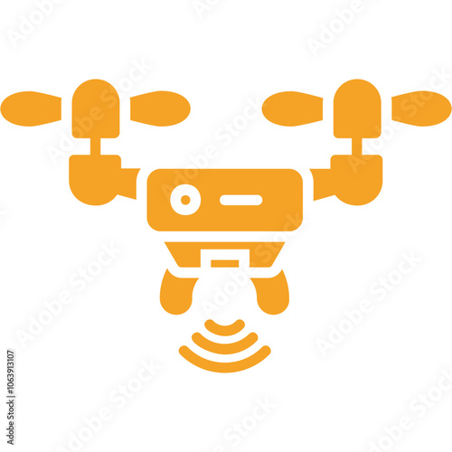 Drone Vector Icon Design