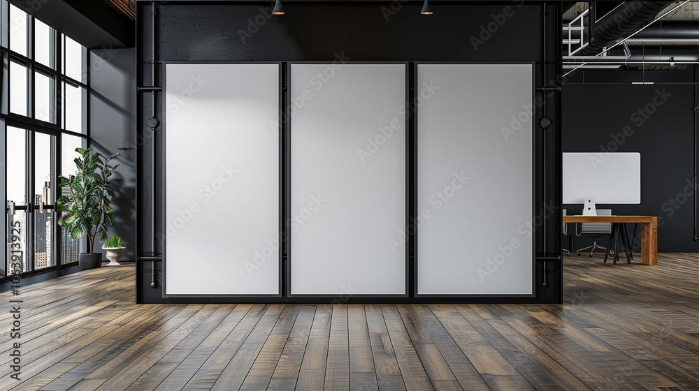 lurred office interior space background. Working space with defocused effect. Business concept lurred office interior space background. Working space with defocused effect. Business concept