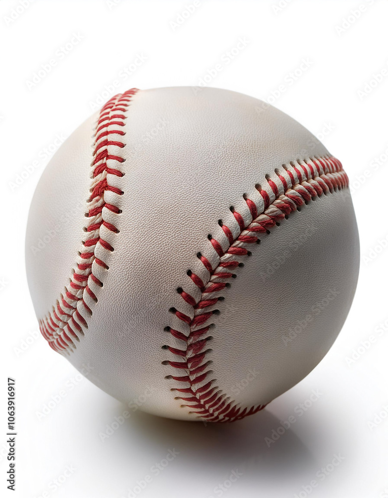 Baseball isolated on white background with clipping path Baseball isolated on white background with clipping path