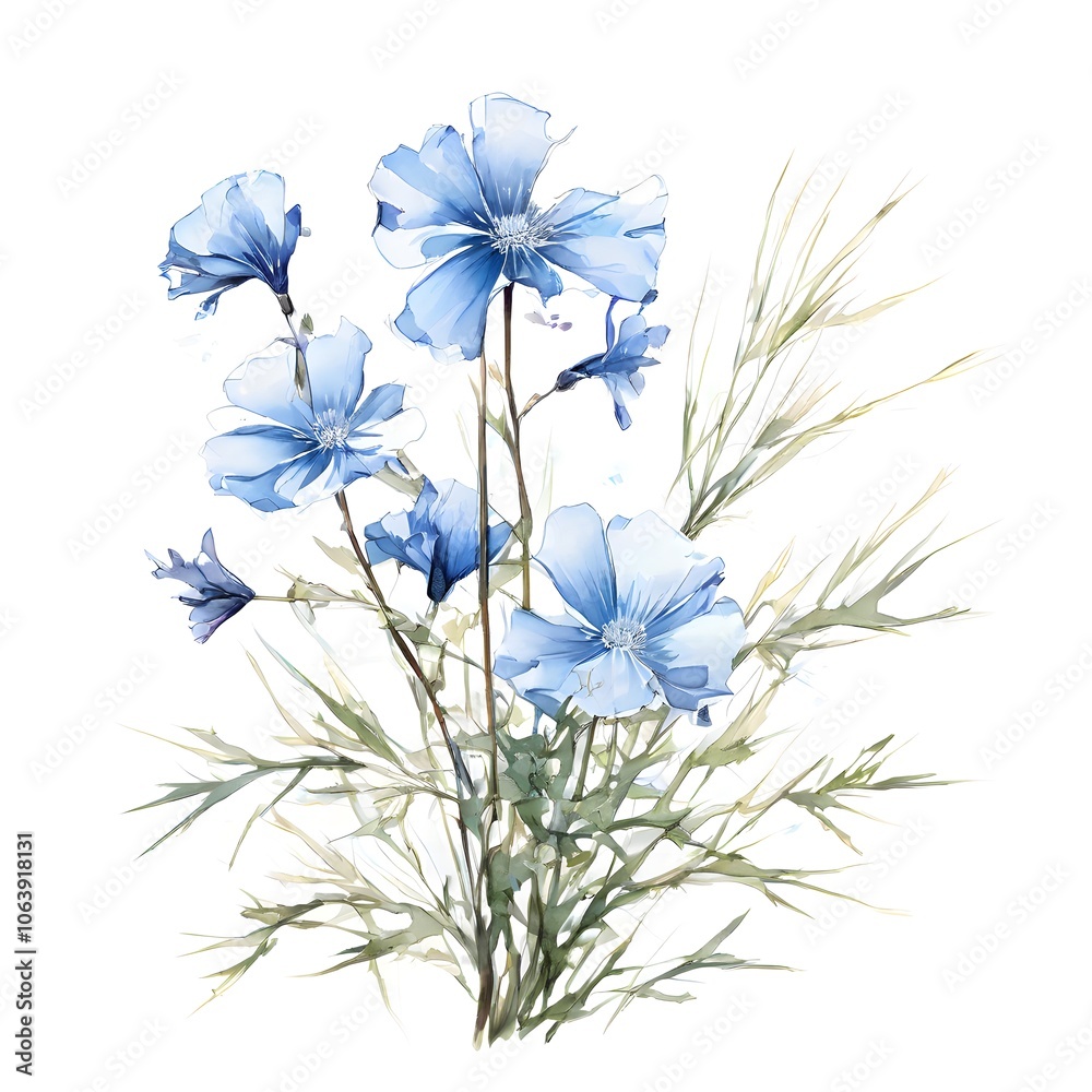 Flower concept design idea isolated on a white background Flower concept design idea isolated on a white background