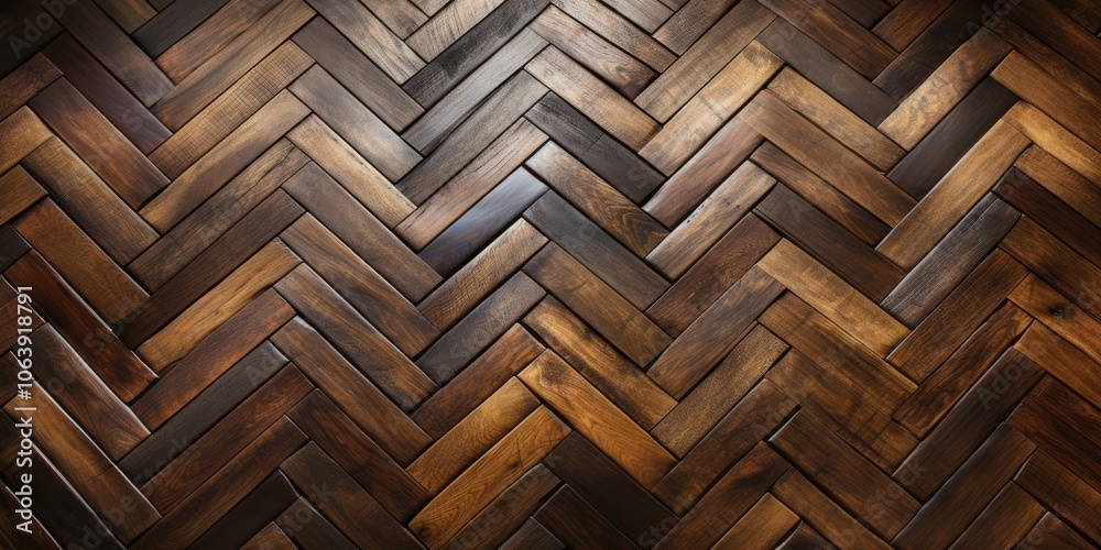 A rich, warm brown herringbone wood floor pattern with alternating shades and textures, creating a visual feast of natural beauty. A rich, warm brown herringbone wood floor pattern with alternating shades and textures, creating a visual feast of natural beauty.