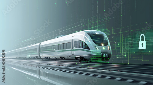 Advanced Cybersecurity in Rail Networks, Protecting High-Speed Trains, Digital Security for Railway Infrastructure

