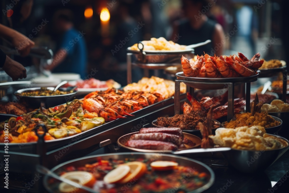 Close up of a buffet Close up of a buffet