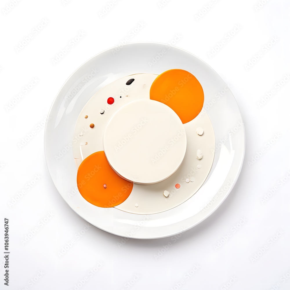 kitchen object design food concept on a white background kitchen object design food concept on a white background
