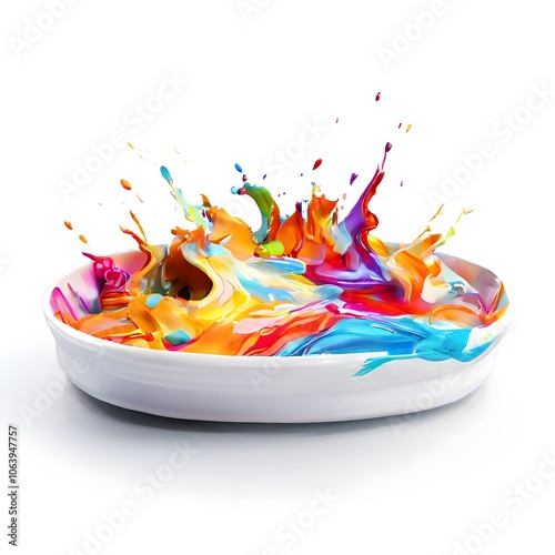 kitchen object design food concept on a white background