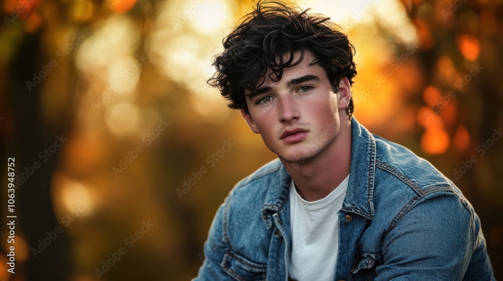 The Young Man in Denim The Young Man in Denim