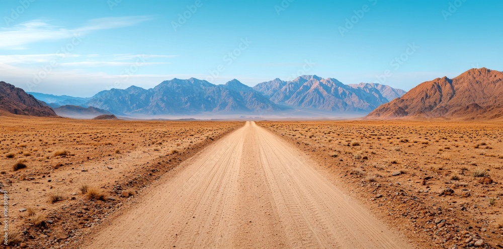 The Donegal Road path in the desert heat, part of the high desert landscape of arizona. Outdoor western landscape background. Travel adventure exploration vibe. The Donegal Road path in the desert heat, part of the high desert landscape of arizona. Outdoor western landscape background. Travel adventure exploration vibe.