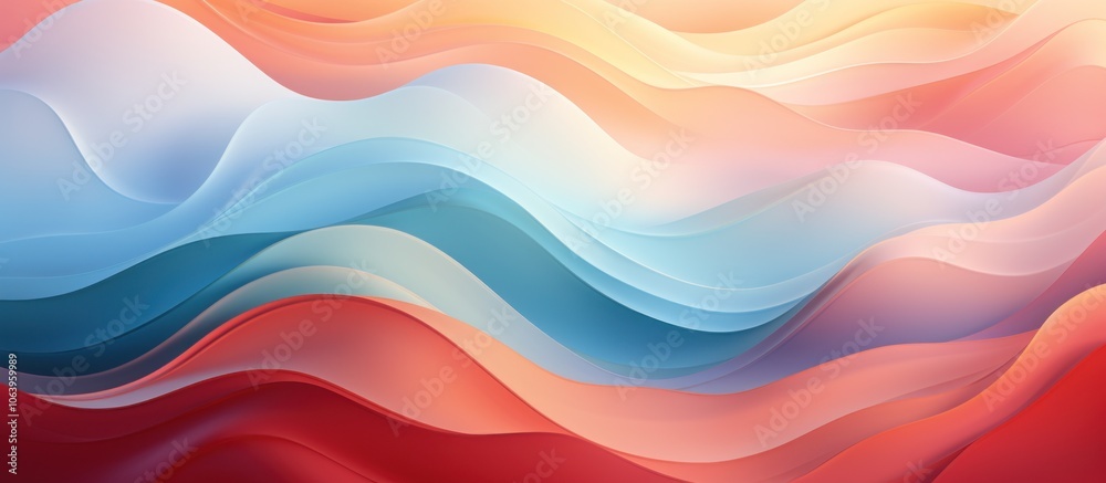 Abstract waves in soft colors create a serene and modern design. Abstract waves in soft colors create a serene and modern design.