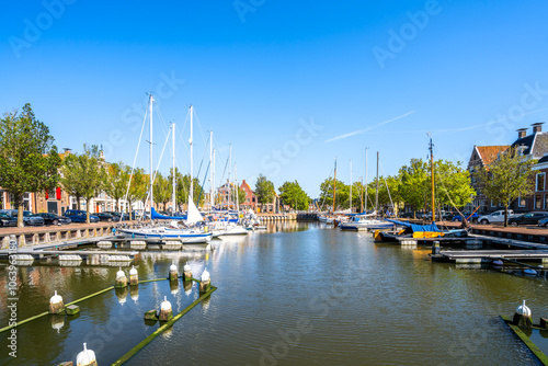 Hafen von Harlingen, Niederlande  photo