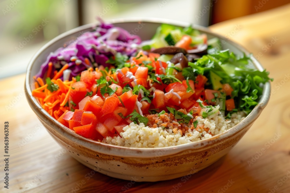 Cauliflower rice burrito bowl Cauliflower rice burrito bowl
