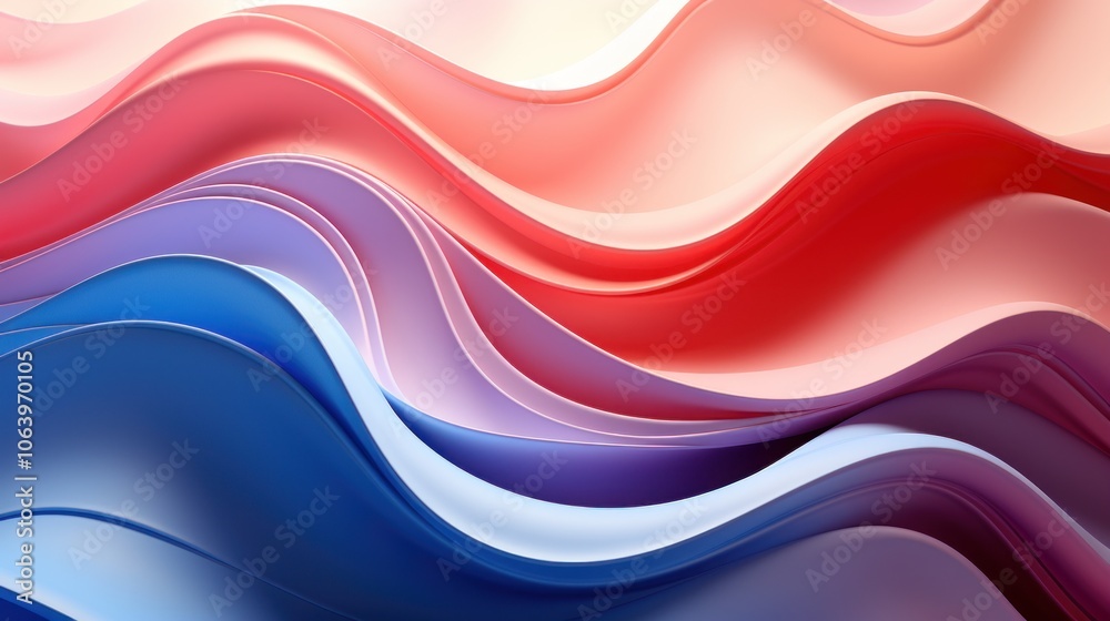 Abstract waves in soft colors create a fluid, dynamic visual experience. Abstract waves in soft colors create a fluid, dynamic visual experience.