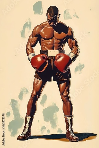 dynamic boxing-themed backdrop, suitable for energetic sports designs and event posters