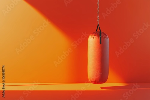 abstract boxing background, perfect for fitness marketing or motivational sports visuals