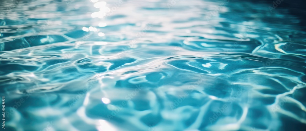 A close-up view of shimmering blue water with gentle ripples and reflections. A close-up view of shimmering blue water with gentle ripples and reflections.