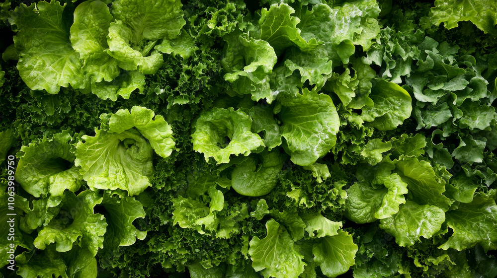 Crisp Romaine Lettuce Hydroponic Vertical Farm Background Crisp Romaine Lettuce Hydroponic Vertical Farm Background