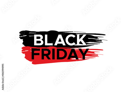 black friday brush stroke graphic design
black friday november artistic rough graphic design vector