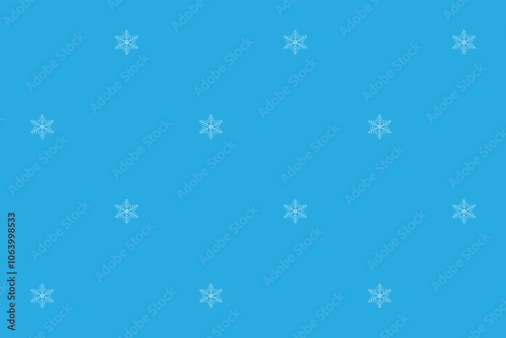 White snowflakes seamless vector pattern Packaging paper Textile wrapping paper Typography Winter holiday design Blue background December mood New Year Christmas Xmas season Classic White snowflakes seamless vector pattern Packaging paper Textile wrapping paper Typography Winter holiday design Blue background December mood New Year Christmas Xmas season Classic