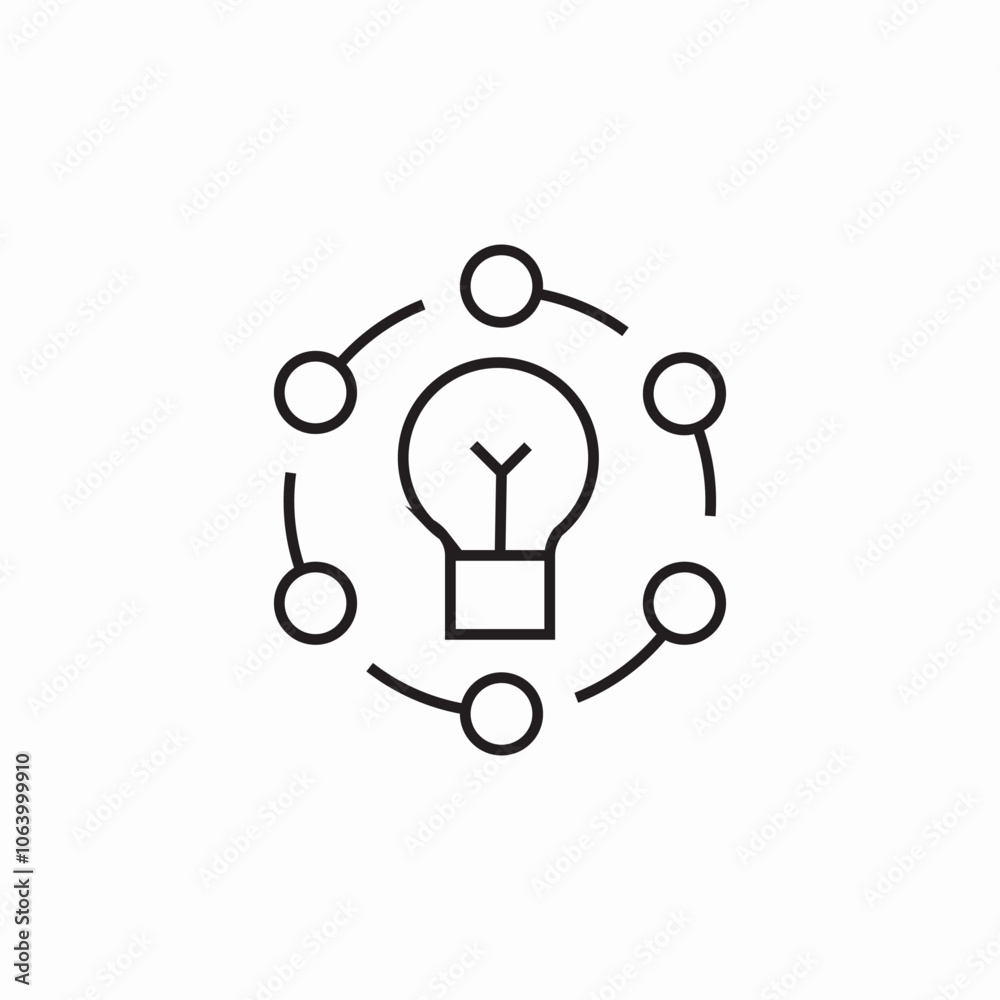 idea mind icon sign vector idea mind icon sign vector
