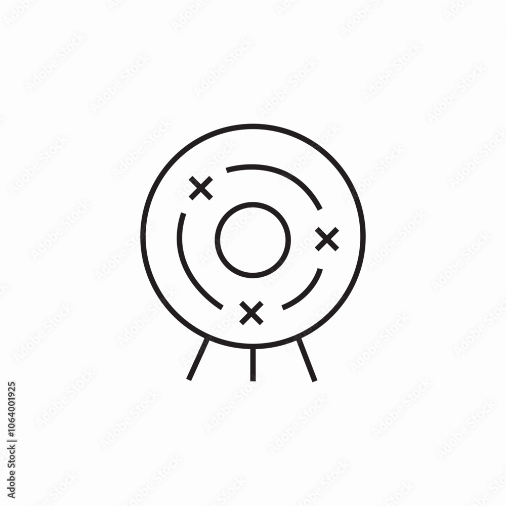 targeting shoot icon sign vector targeting shoot icon sign vector