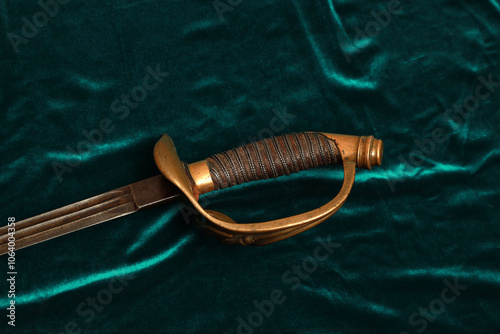 Prussian broadsword in the weapons museum photo