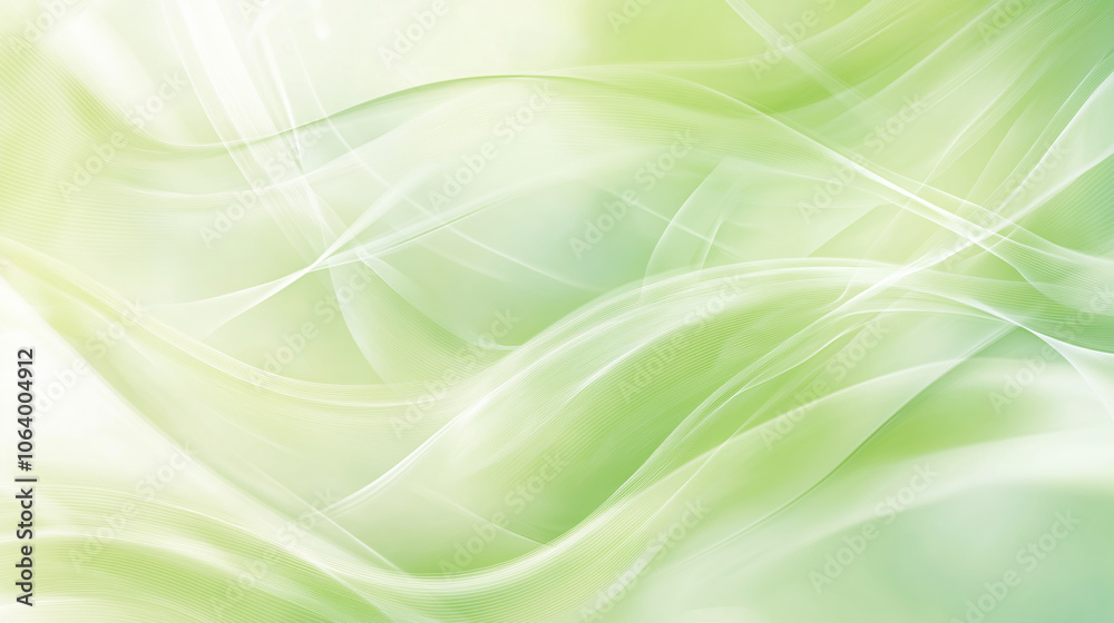 Abstract green background with soft, blurred lines and curves, creating an elegant and minimalist design for nature-themed designs or environmental themes. Abstract green background with soft, blurred lines and curves, creating an elegant and minimalist design for nature-themed designs or environmental themes.