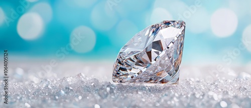 Wallpaper Mural A diamond sitting on top of a pile of diamonds Torontodigital.ca