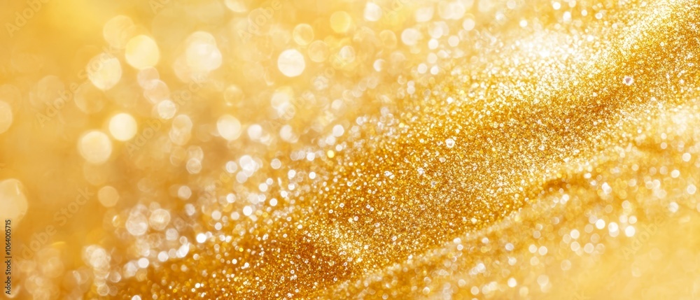 a gold glittery background with bokeh lights a gold glittery background with bokeh lights