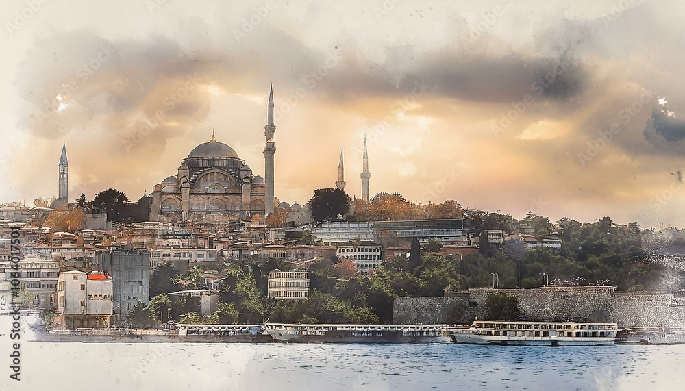 Naklejka premium istanbul
