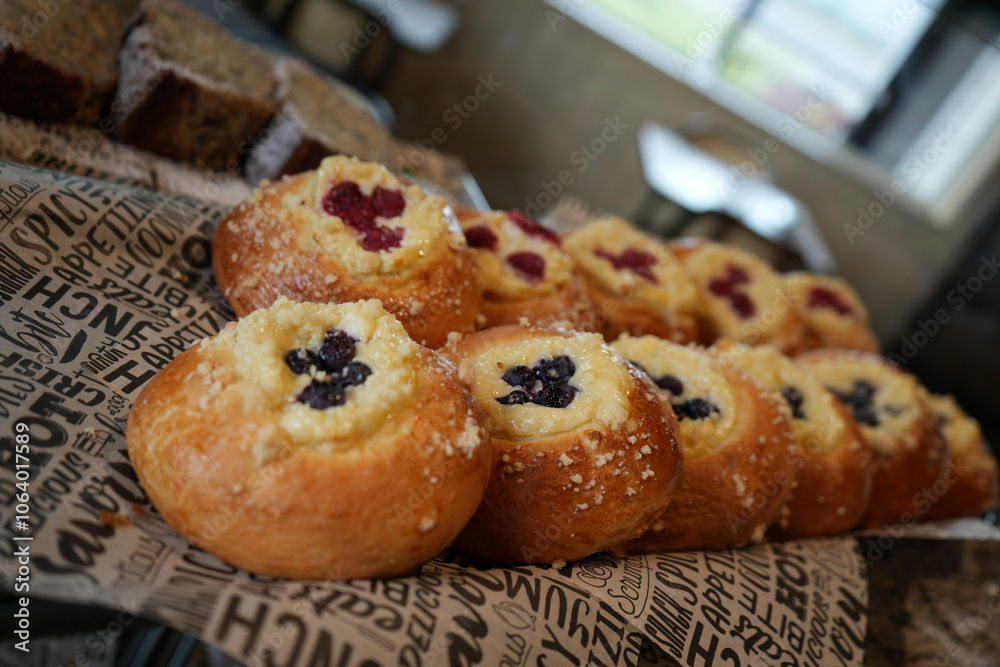 Small town bakery Blueberry muffins Small town bakery Blueberry muffins