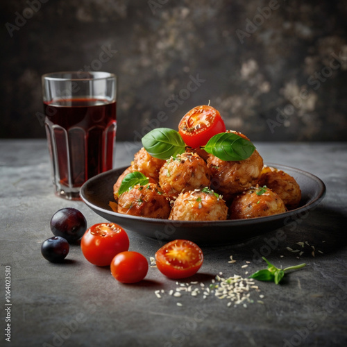 Meatballs with Tomato Sauce