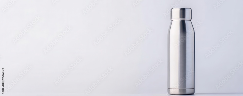 a thermos flask, kitchen tool, stainless steel, modern design, isolated on white background a thermos flask, kitchen tool, stainless steel, modern design, isolated on white background
