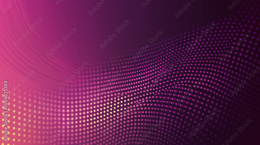 A vector illustration with a purple background featuring a gradient and scattered dots. The design is flat, with a dark purple color and a dark pink gradient. A vector illustration with a purple background featuring a gradient and scattered dots. The design is flat, with a dark purple color and a dark pink gradient.