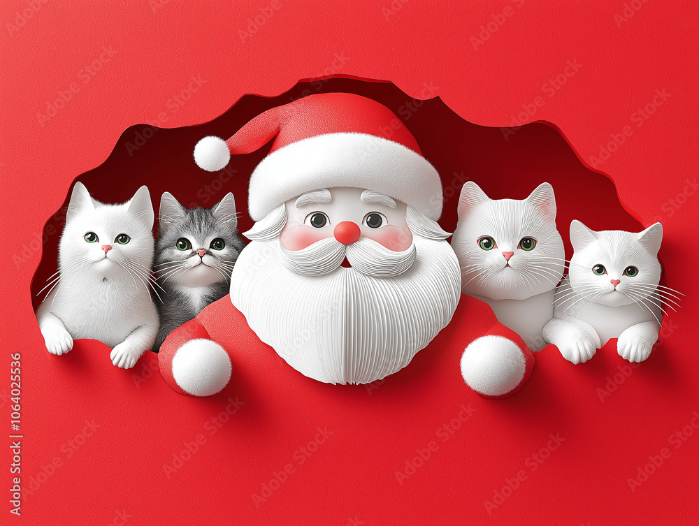 Fototapeta premium christmas greeting card