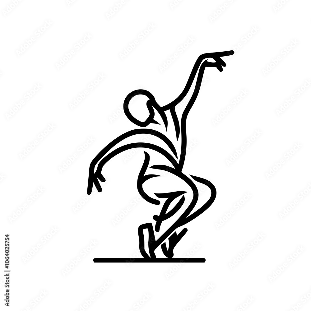Black and White Vector Silhouettes of Dancers in Aesthetic and Dynamic Poses – Minimalist Art for Motion and Expression Black and White Vector Silhouettes of Dancers in Aesthetic and Dynamic Poses – Minimalist Art for Motion and Expression