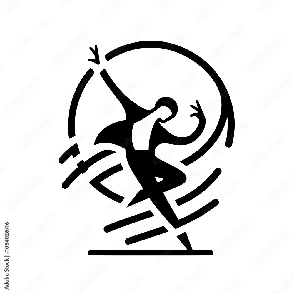 Black and White Vector Silhouettes of Dancers in Aesthetic and Dynamic Poses – Minimalist Art for Motion and Expression Black and White Vector Silhouettes of Dancers in Aesthetic and Dynamic Poses – Minimalist Art for Motion and Expression