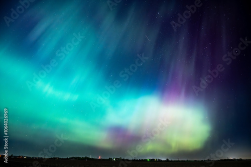 Northern Lights Storm on May 11th 2024 from Iowa City, Iowa, USA. 5.11.24