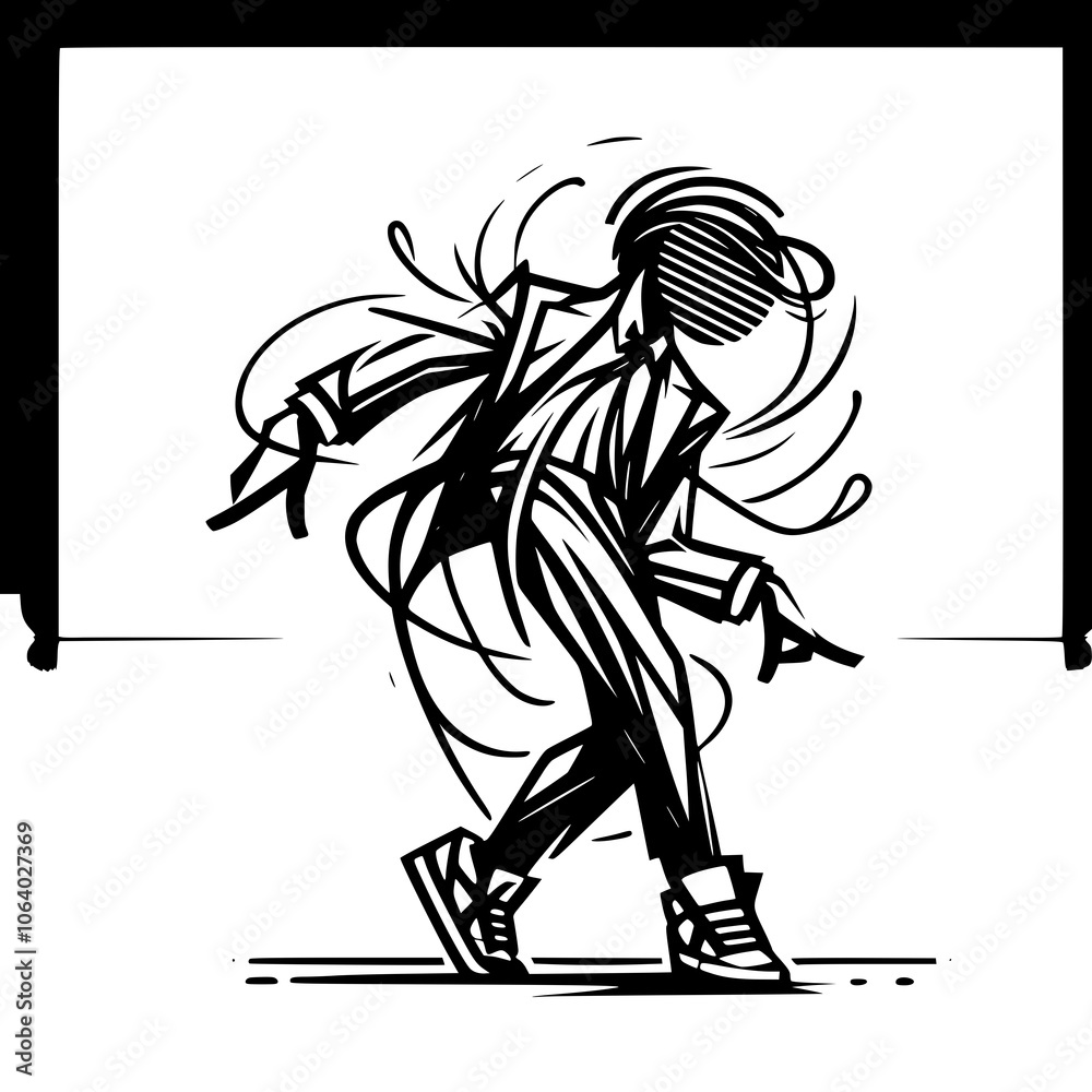 Black and White Vector Silhouettes of Dancers in Aesthetic and Dynamic Poses – Minimalist Art for Motion and Expression Black and White Vector Silhouettes of Dancers in Aesthetic and Dynamic Poses – Minimalist Art for Motion and Expression